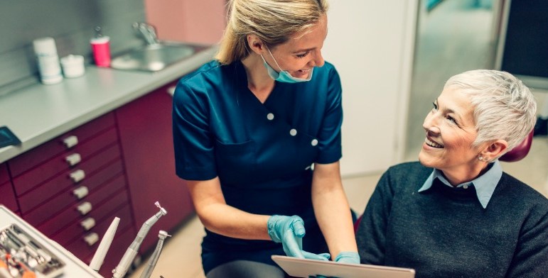 Oral health at each stage of a woman's life
